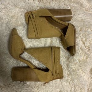 Open-Toe Booties